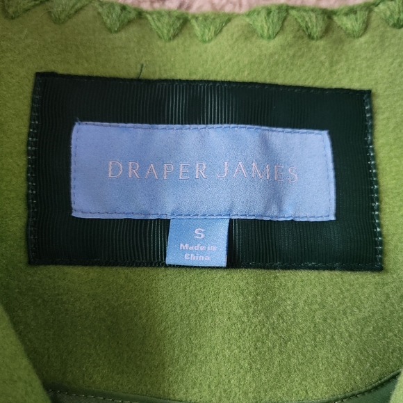 NWOT Draper James Blanket Stitch Wrap Jacket - Picture 7 of 9